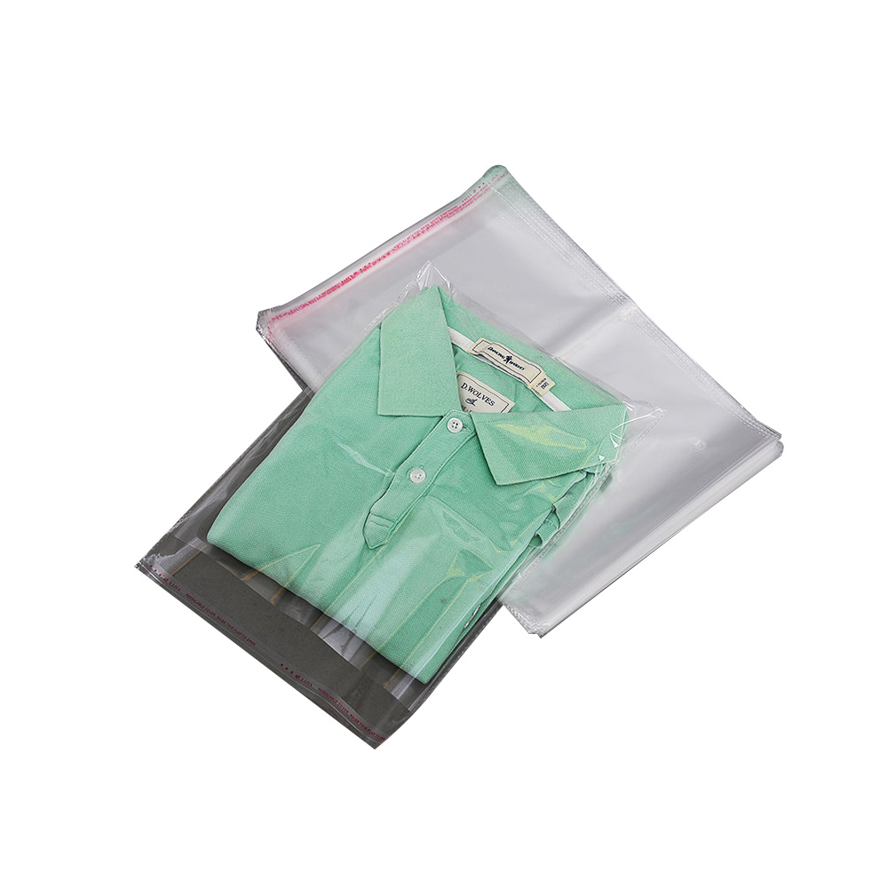 Self-adhesive Bags Transparent Clothing Packaging Bags Shirts OPP Self-adhesive Bags Books Plastic Cellophane Bags