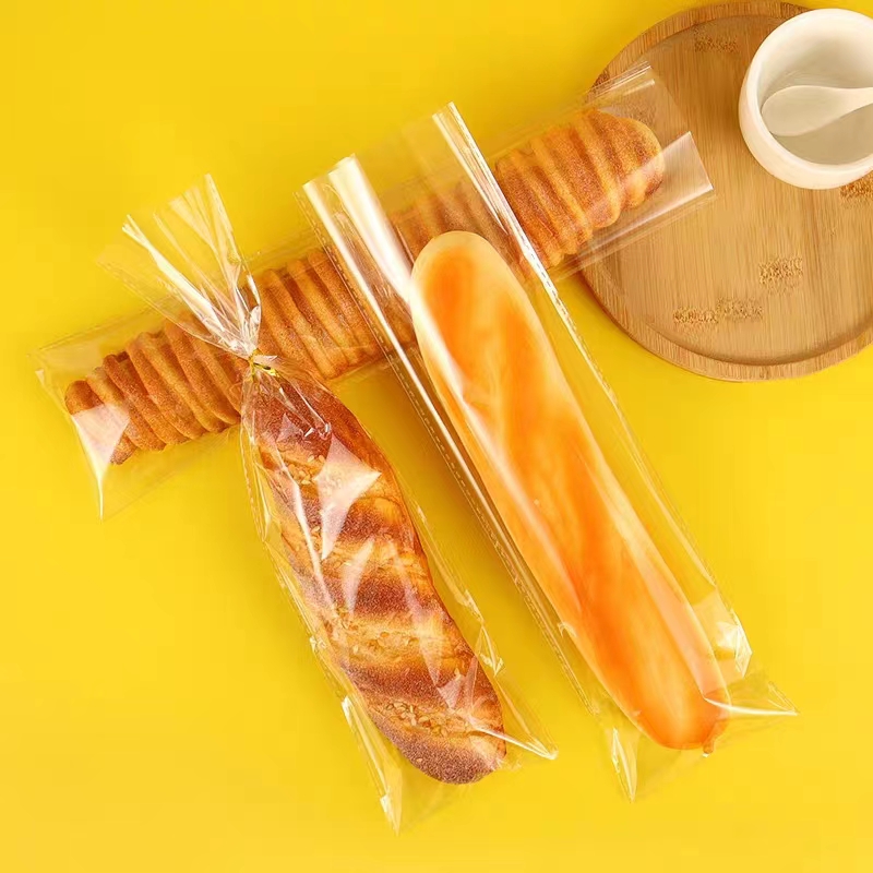 Bread Packaging Adhesive Plastic Candy Opp Bag