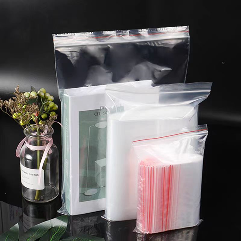 Transparent Zip Lock Bags Clear Poly Bag Reclosable Plastic Small Bags